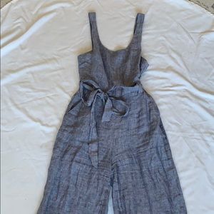 Linen jumpsuit size 2